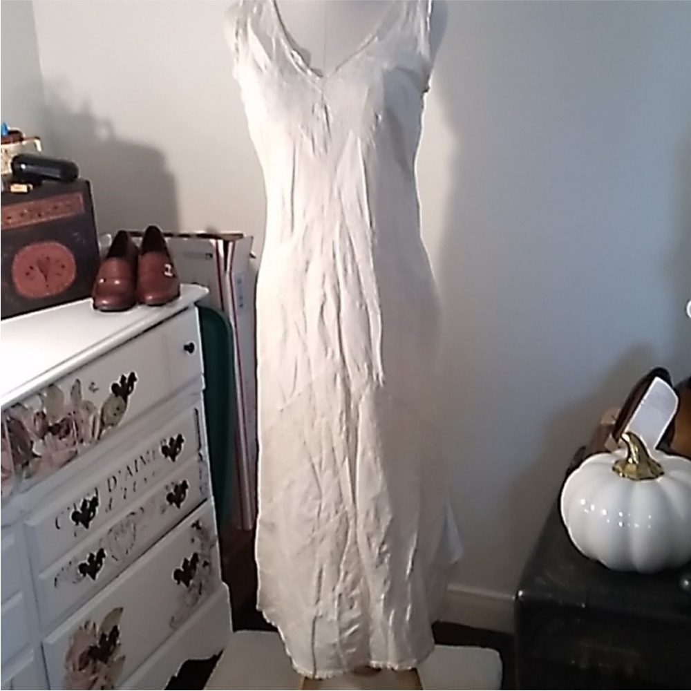 DKNY JEANS peasant dress 8 eyelet dress 👗